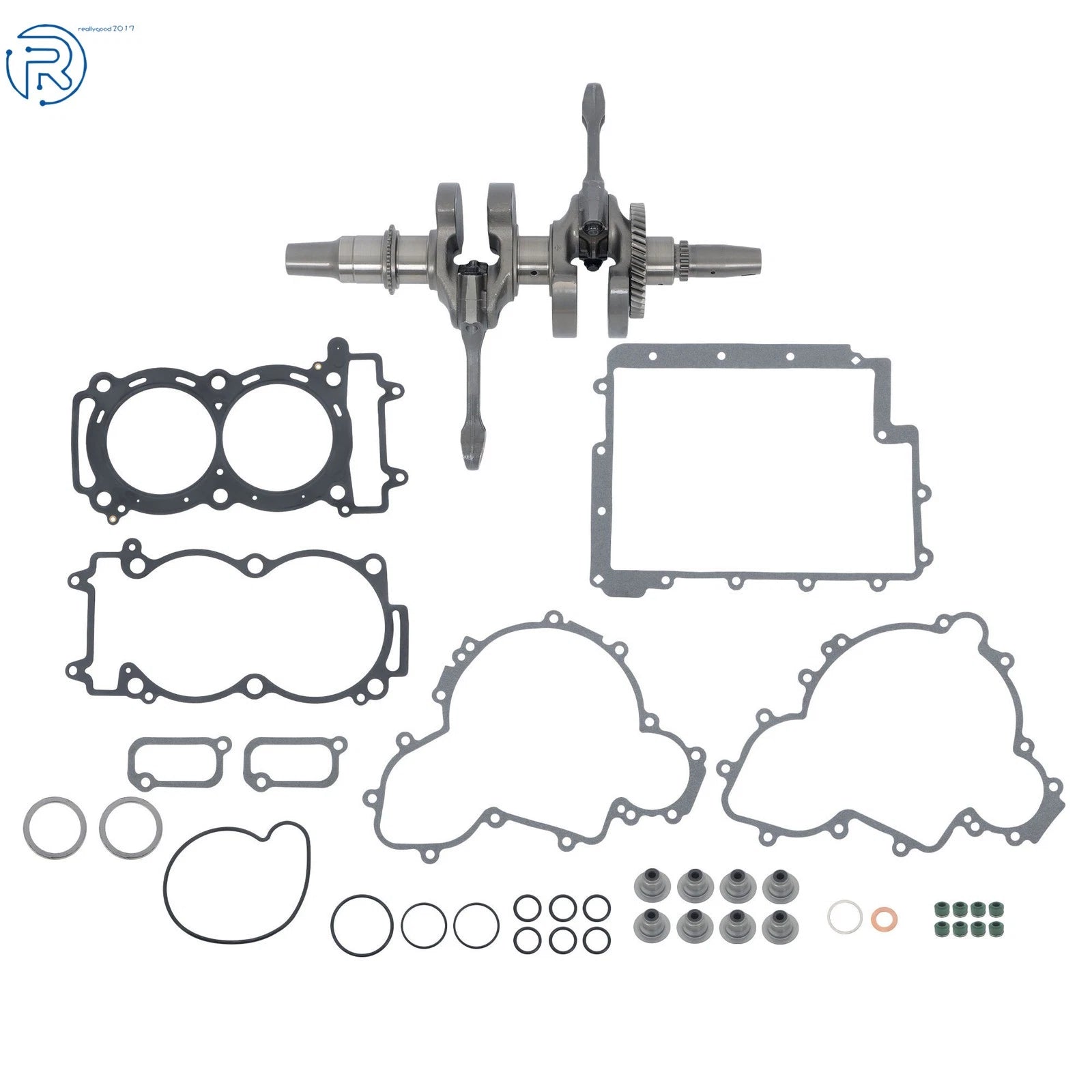 Engine Crankshaft Gaskets Seals Rebuild Kit for Polaris Ranger XP 900 (2013–2020)
