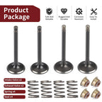 Intake Exhaust Valves & Seals for EZGO Golf Cart (1992–1995)