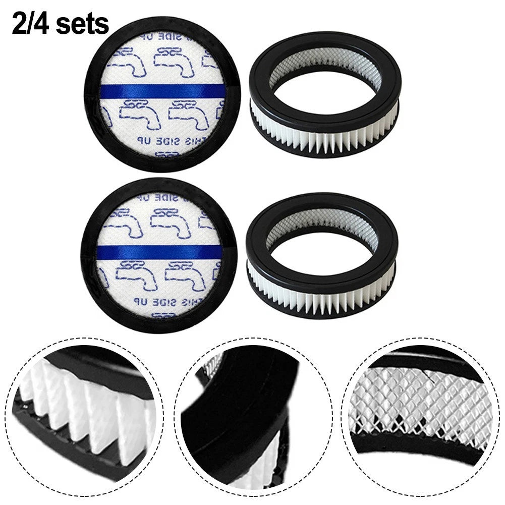 Replacement Post Motor Filter & Washable Dust Cup Filter Set for Eureka Vacuum