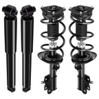 Set of 4 Complete Struts & Shock Absorbers for Nissan Rogue (2012–2015)