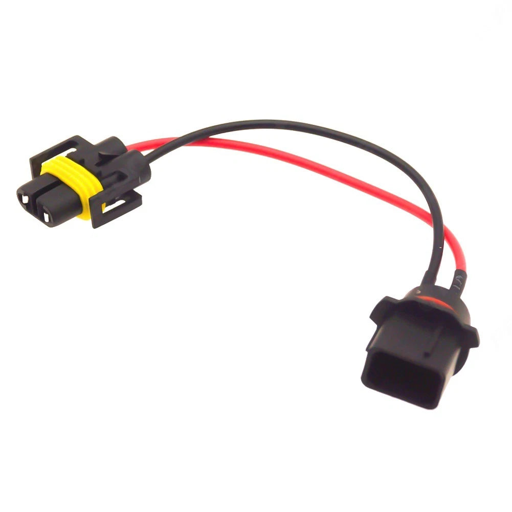 P13W to H11 Car Lighting Adapter for Halogen LED HID Compatibility