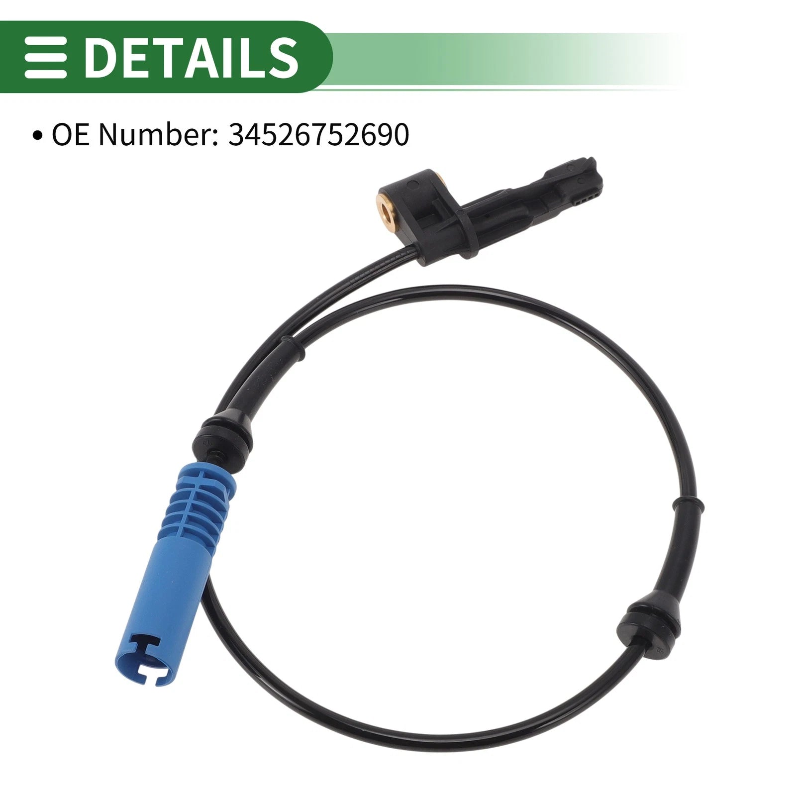 ABS Wheel Speed Sensor No. 34526752690 for BMW Z3 (2001–2002) Front Right