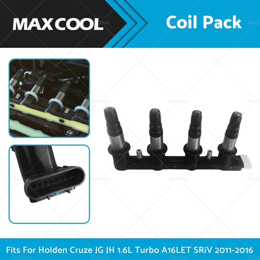 Ignition Coil Pack for Holden Cruze JG JH 1.6L Turbo A16LET (2011–2016)