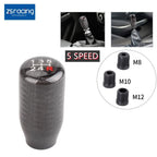 Carbon Fiber Manual Gear Shift Knob for Universal Vehicles