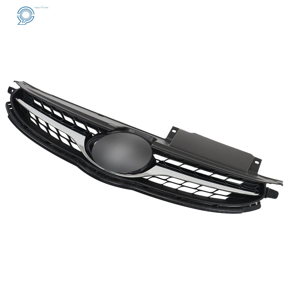 Front Upper Bumper Grille with Chrome Trim for Hyundai Elantra (2011–2013)