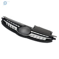 Front Upper Bumper Grille with Chrome Trim for Hyundai Elantra (2011–2013)