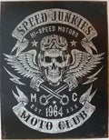 Tin Metal Sign for Hot Rod Garage (1964)