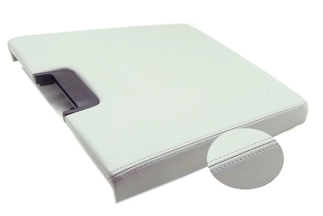 Center Console Armrest Vinyl Cover for Chevy Silverado Suburban (2007–2013) Gray