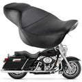 One Piece Driver & Passenger Seat for Harley Touring Road King FLHR FLHP (1997–2007)