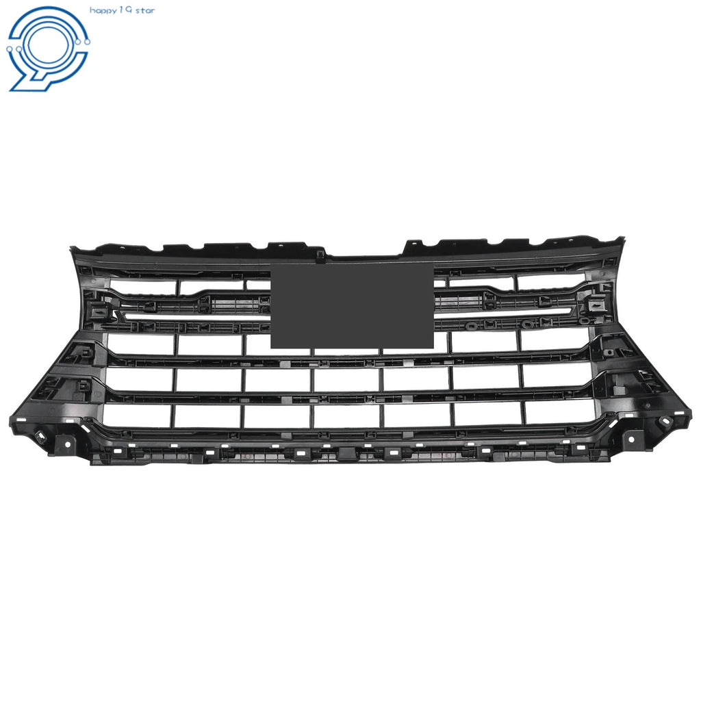 Front Bumper Grille Gloss Black for Chevy Silverado 2500HD 3500HD (2024-2025)