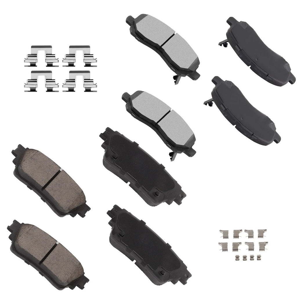 Front & Rear Brake Ceramic Pads for Mitsubishi Outlander (2019–2020)
