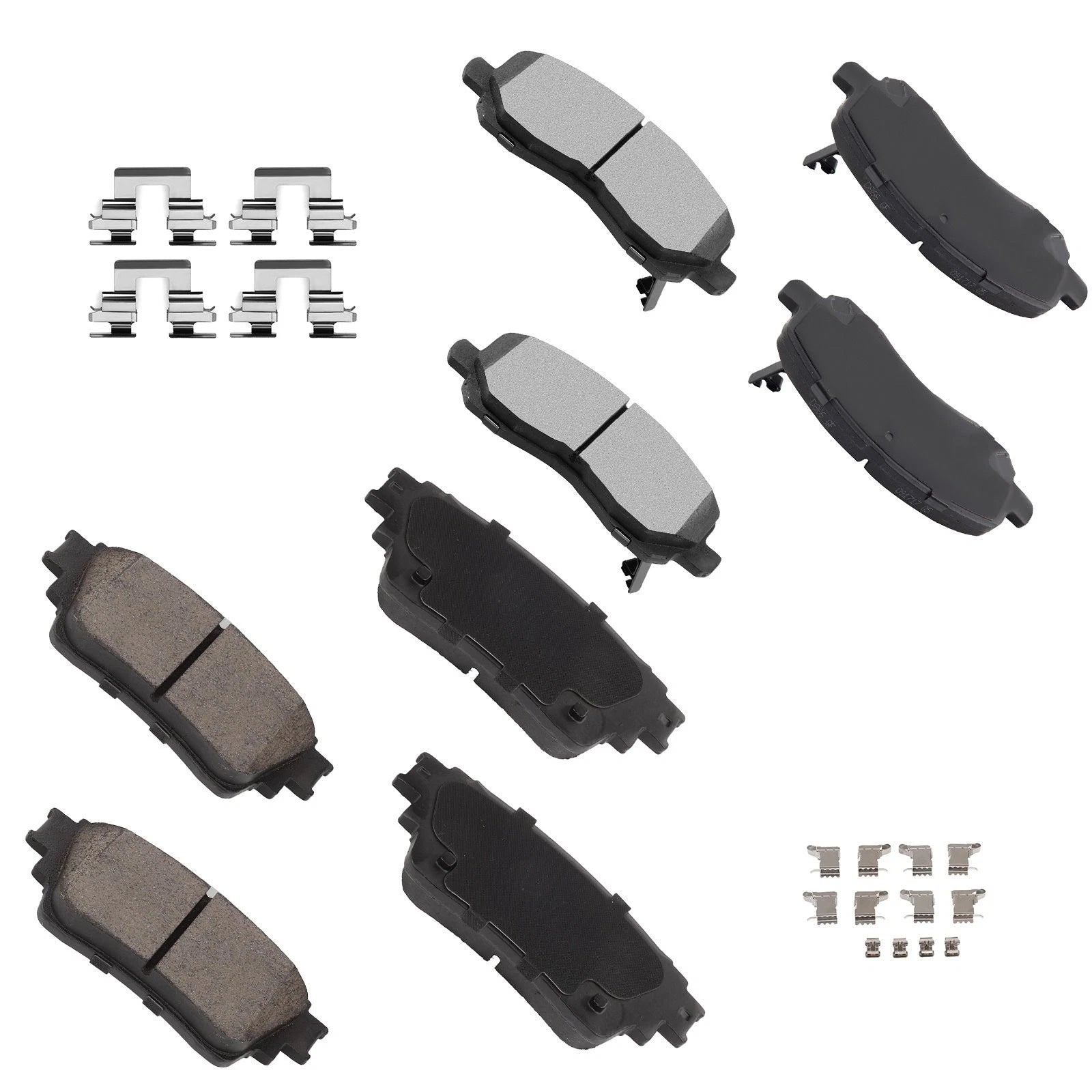 Front & Rear Brake Ceramic Pads for Mitsubishi Outlander (2019–2020)