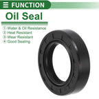 Set of 5 Oil Seal Rotary Shaft Seal NBR Rubber 32x52x12mm