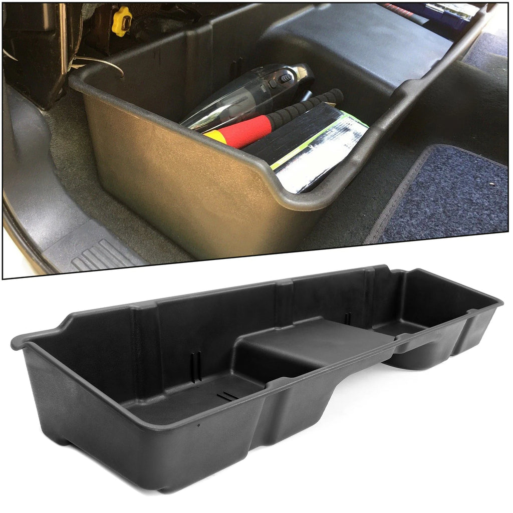 Underseat Storage Box for Chevy GMC Silverado Sierra Extended Cab (1999–2006)