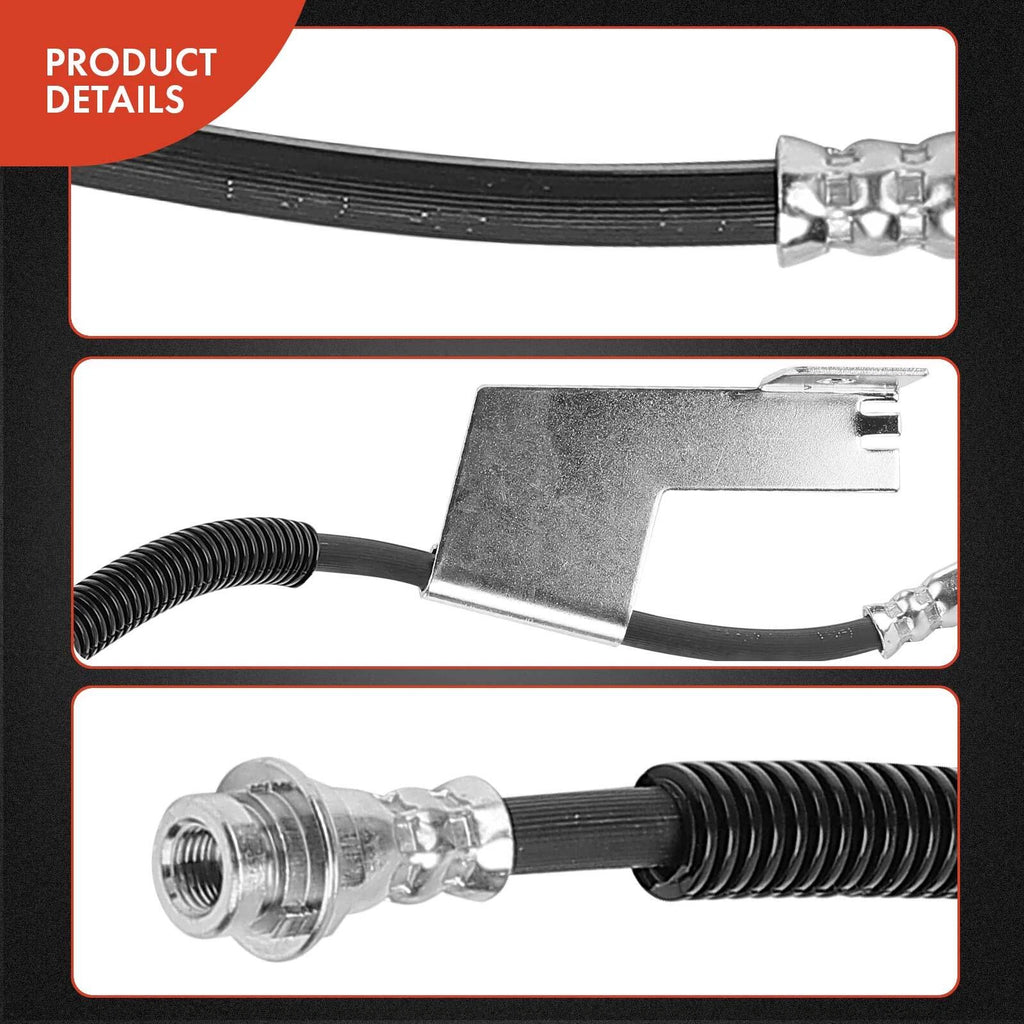 Front Right Brake Hydraulic Hose for Chevy Express 2500 3500 (1996-2002)