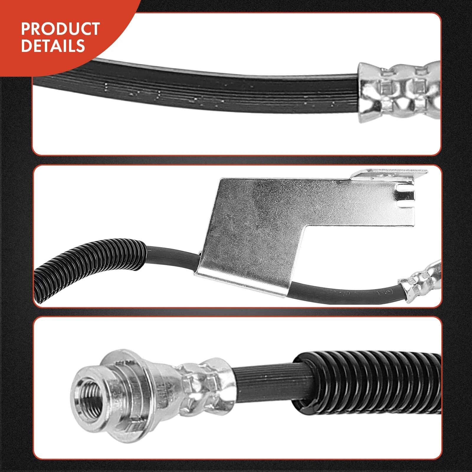 Front Right Brake Hydraulic Hose for Chevy Express 2500 3500 (1996-2002)