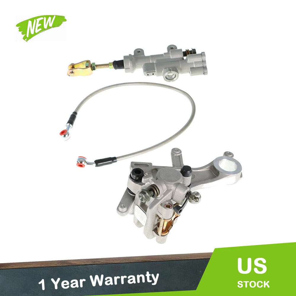 Rear Brake Master Cylinder Caliper Hose for Honda CRF250 CRF450 (2002–2020)