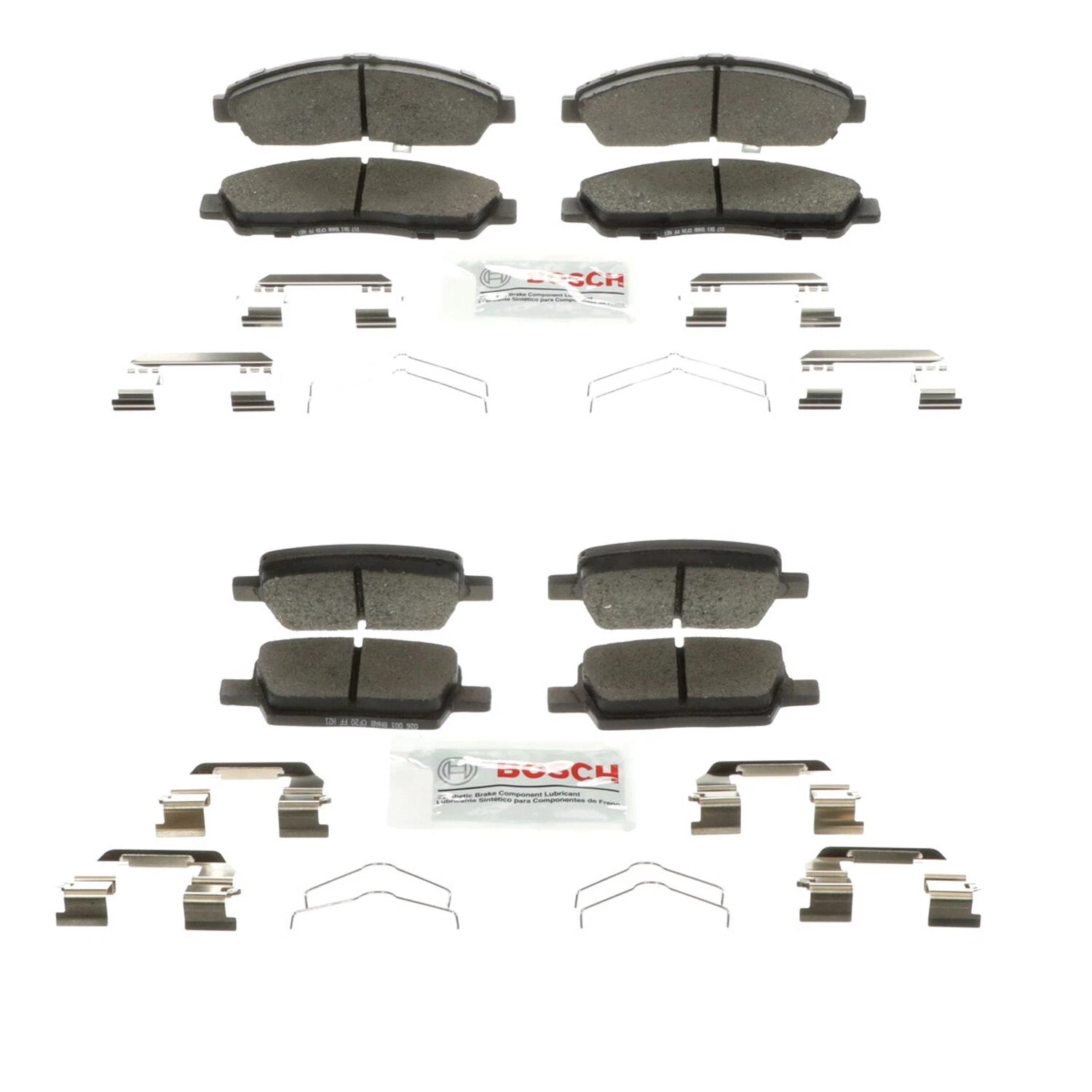 Bosch Blue Ceramic Disc Brake Pad Kit for Acadia Blazer Traverse XT5 (2017–2023)