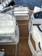 EVA Foam Faux Teak Decking Floor Mat for Monterey 280 (2012)
