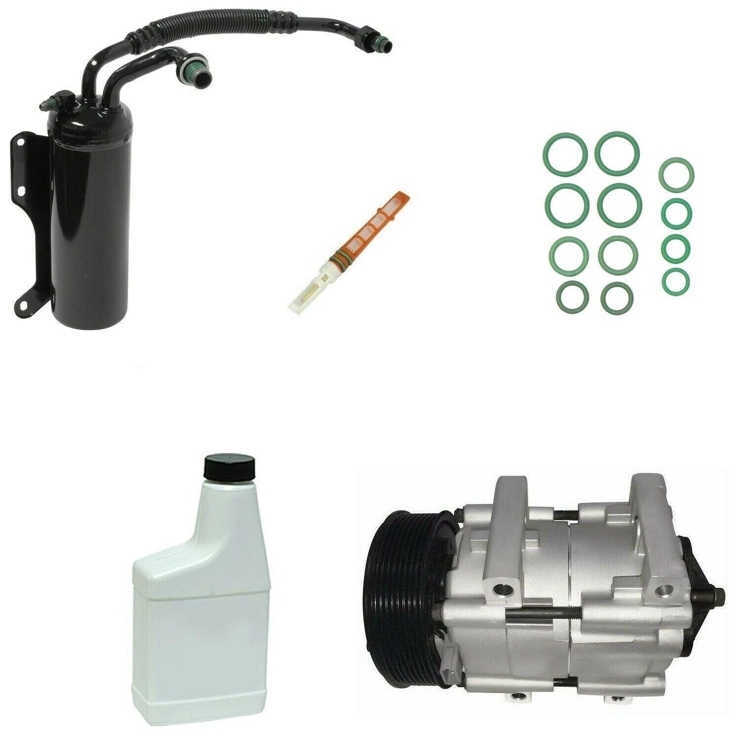 AC Compressor Kit Replacement for Mazda Bongo Friendee (1995–2005)