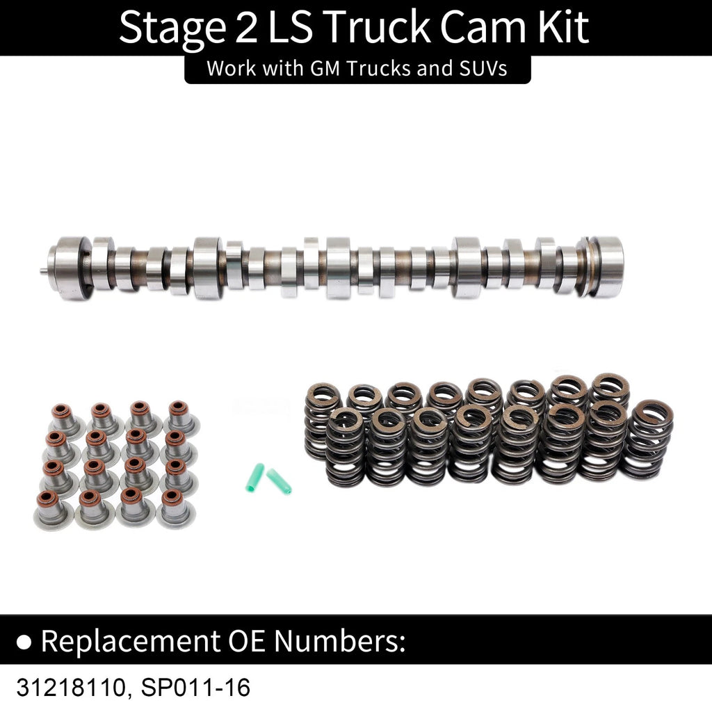 Stage 2 Cam Kit for Silverado Sierra 4.8L 5.3L 6.0L (1999-2013)