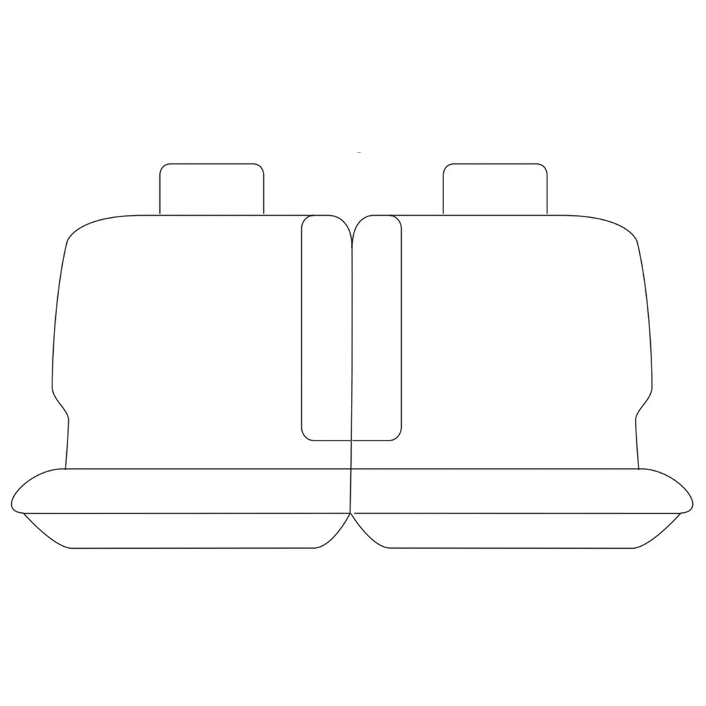 Tailor Made Black Neoprene Car Seat Covers for Nissan Patrol GU Wagon