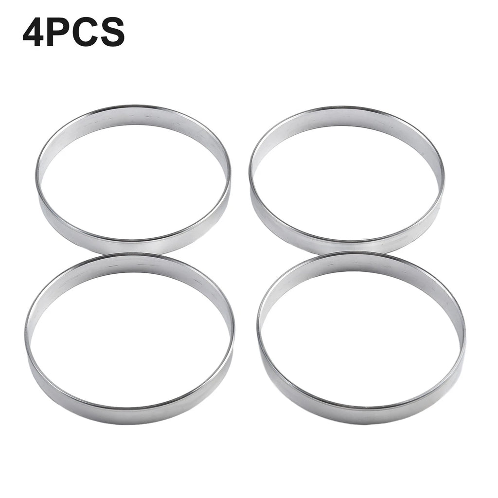 Set of 4 Aluminum Hub Centric Rings for Custom Fit
