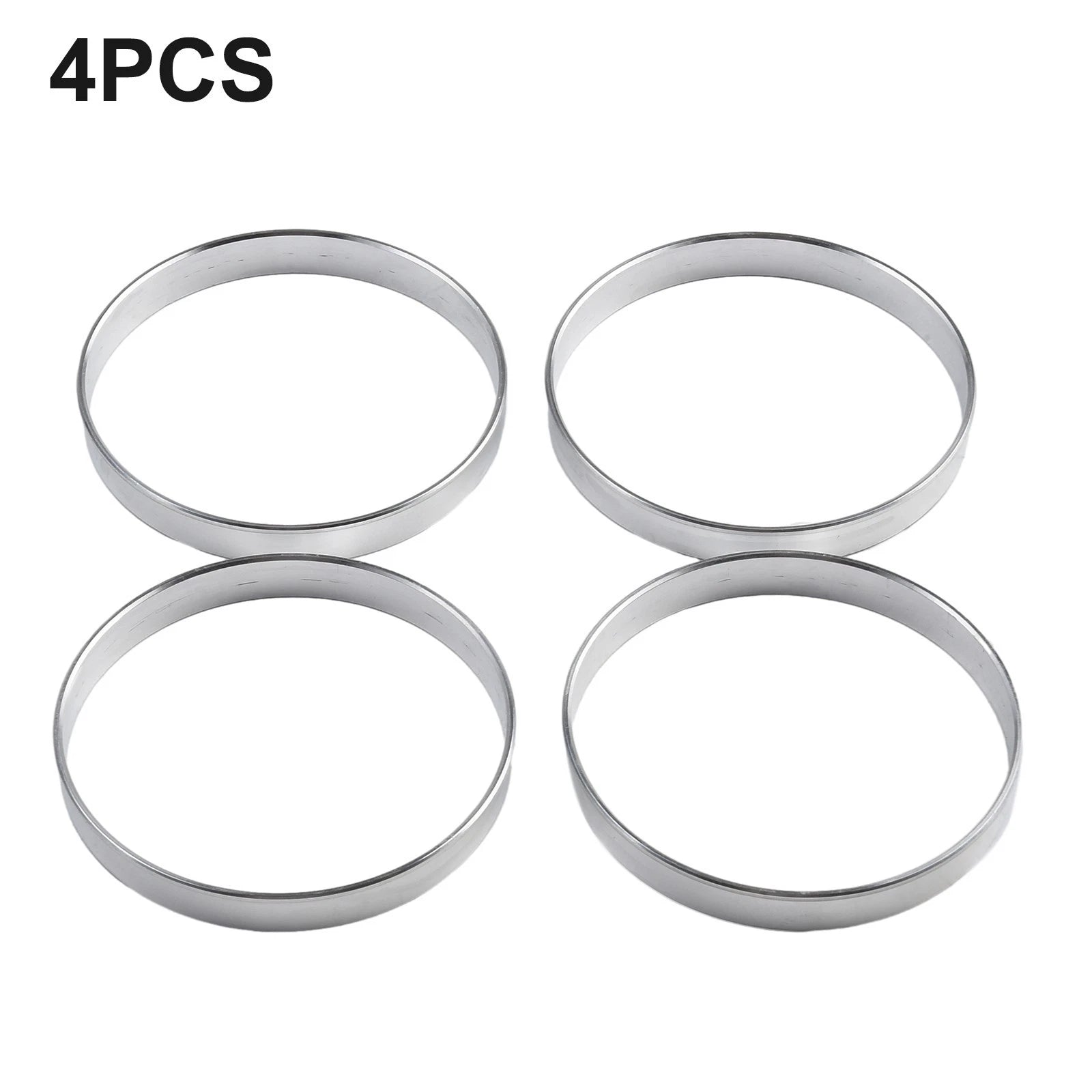 Set of 4 Aluminum Hub Centric Rings for Custom Fit