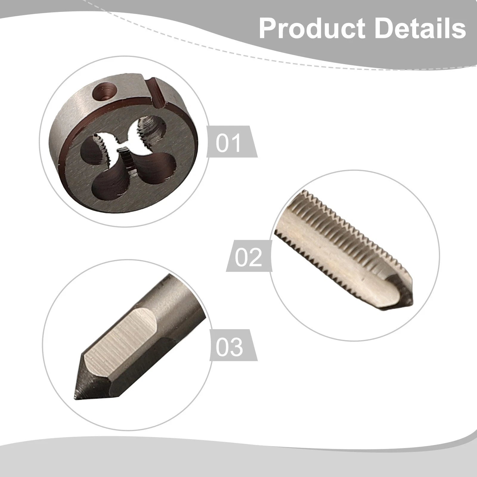 1/4-32 UNEF Tap and Die Set for Automotive Applications