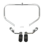 Engine Guard Bar & Foot Pegs for Harley Touring (2009–2024) Chrome
