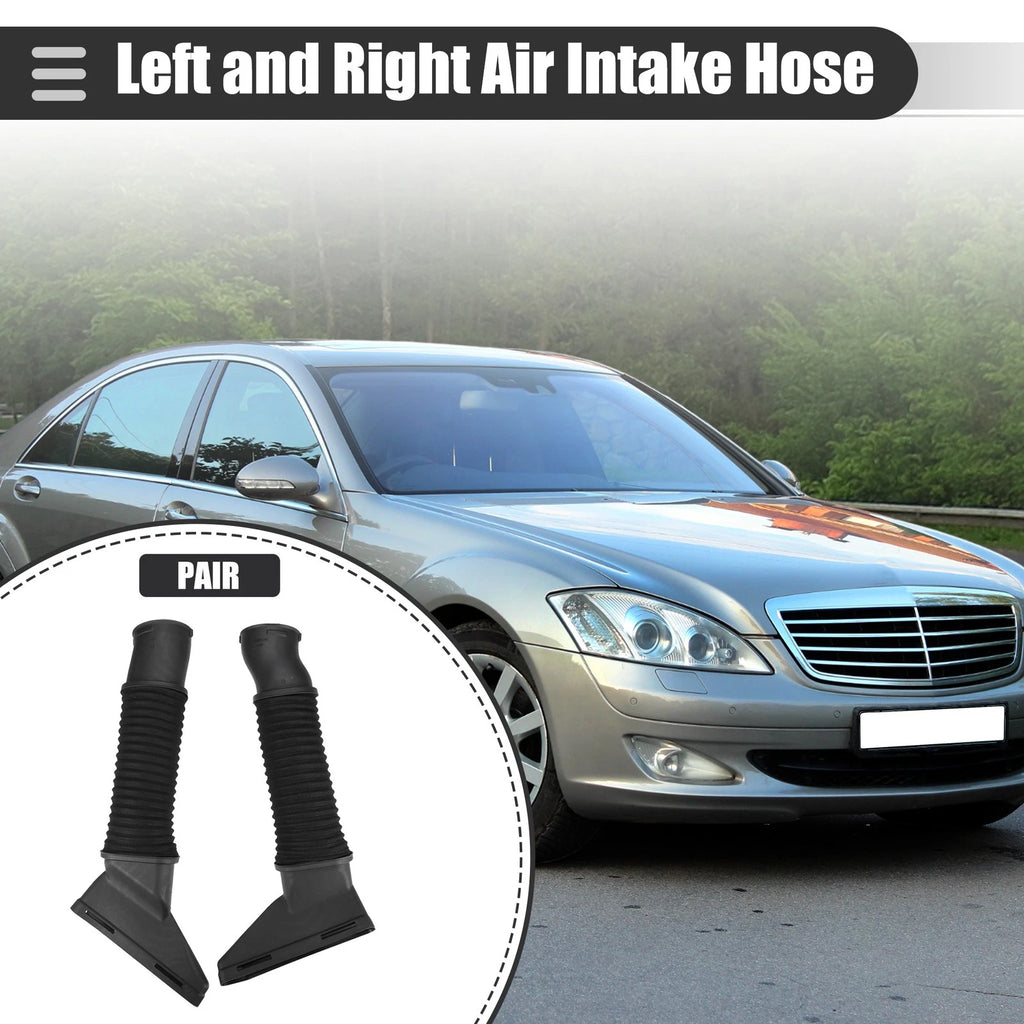 Air Intake Hose Set of 2 for Mercedes S550 (2014–2017) No.A2780904982/A2780905082