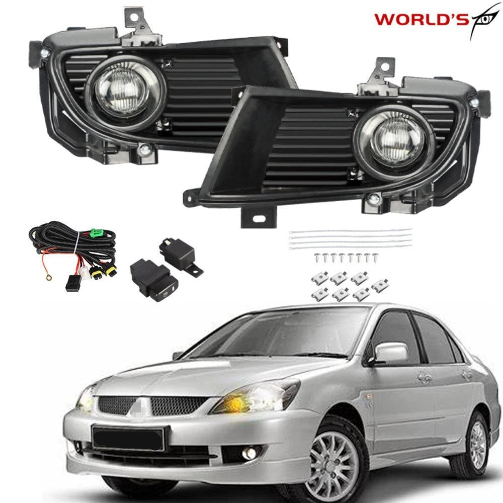 Fog Lights Switch and Bulbs for Mitsubishi Lancer (2004–2005)