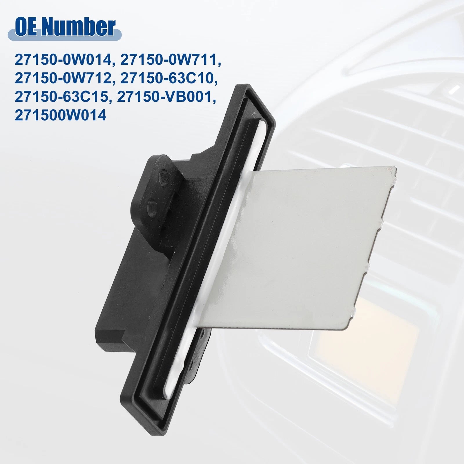 HVAC Blower Motor Resistor for Nissan Pathfinder (2005–2012)