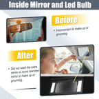 1 Pair Auto Sun Visor with LED Lights for Chevrolet Corvette C5 (1997–2004) 10442033
