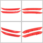 Rear Bumper Reflectors for Honda Accord (2016–2017) 2X Red