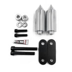 Chrome Spike Frame Slider Crash Protector for Honda CBR1000RR (2004–2005)