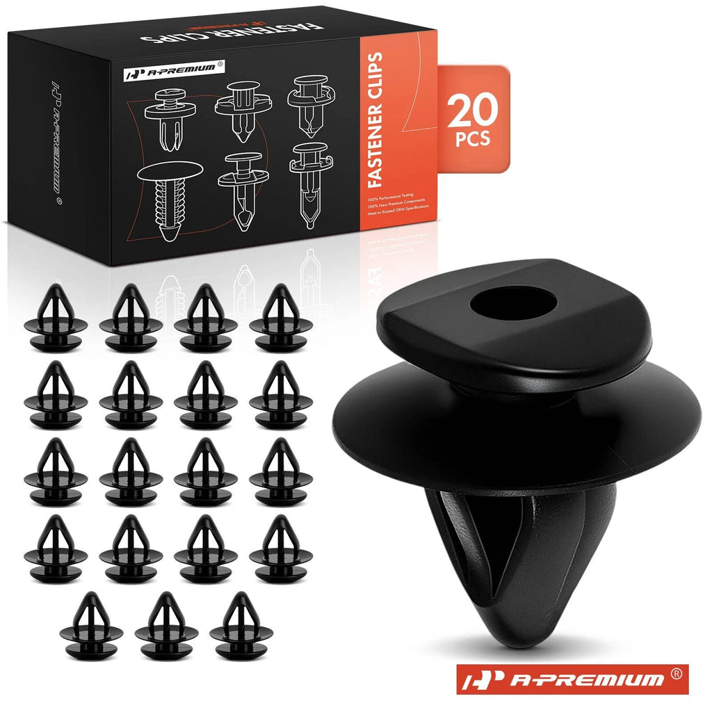 20Pcs Nylon Lower Exterior Trim Molding Clips for Subaru
