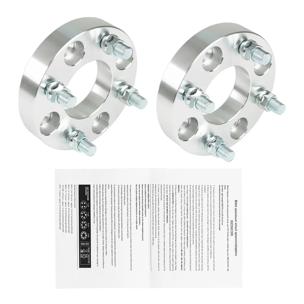 Set of 2 Wheel Flanges