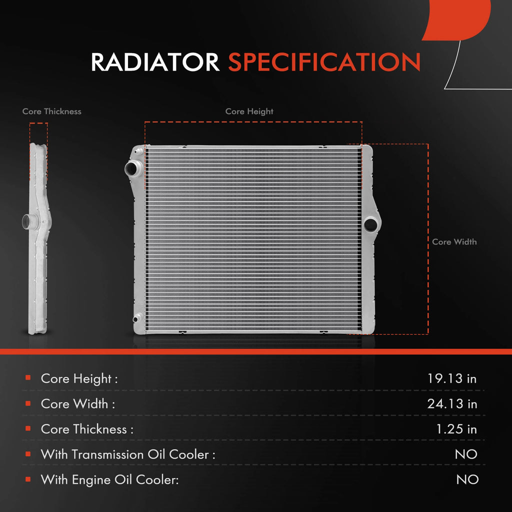 Radiator for BMW 528i (2011)