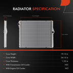Radiator for BMW 528i (2011)