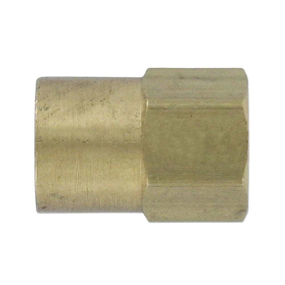 Oil Gauge Adaptor Fitting 1/8" Female NPT to 1/4" Inverted Flare