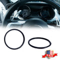 Carbon Fiber Look Speedometer Cover Ring for Ford Mustang (2015–2020)