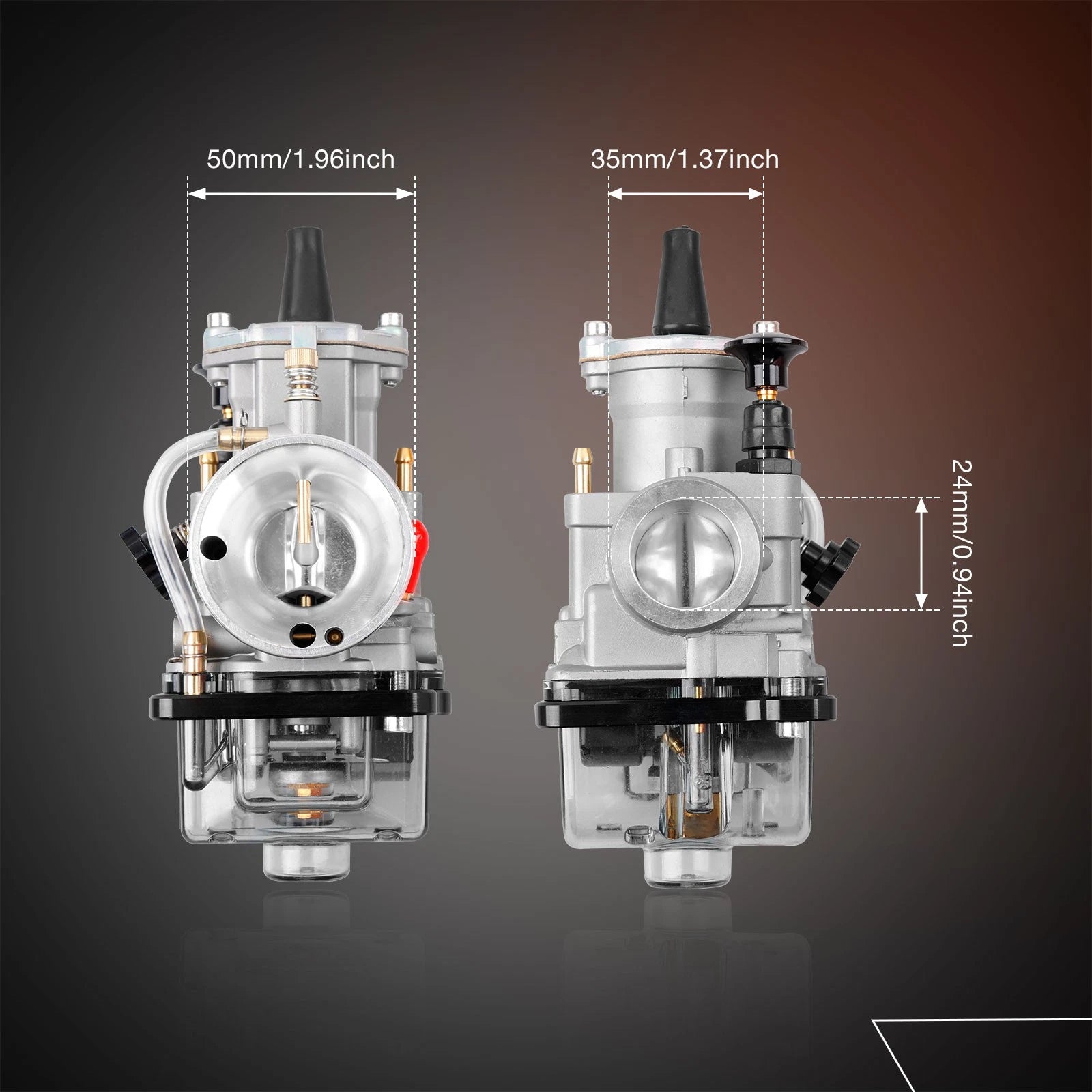 PWK 24mm Carburetor Throttle Kit for Predator 196cc 200cc 212cc (No Year)