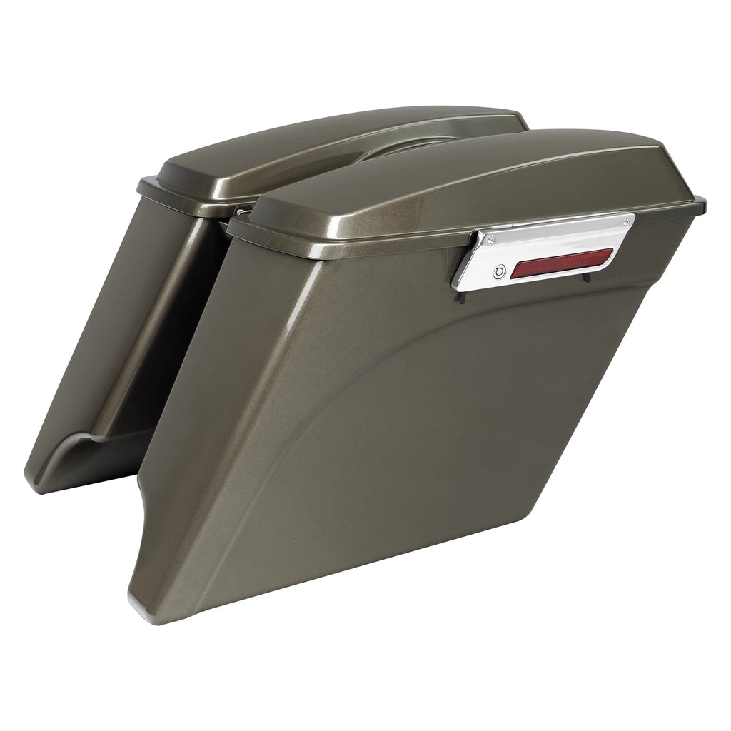 5" Stretched Extended Saddlebags for Harley Touring Road Glide (1993–2013)