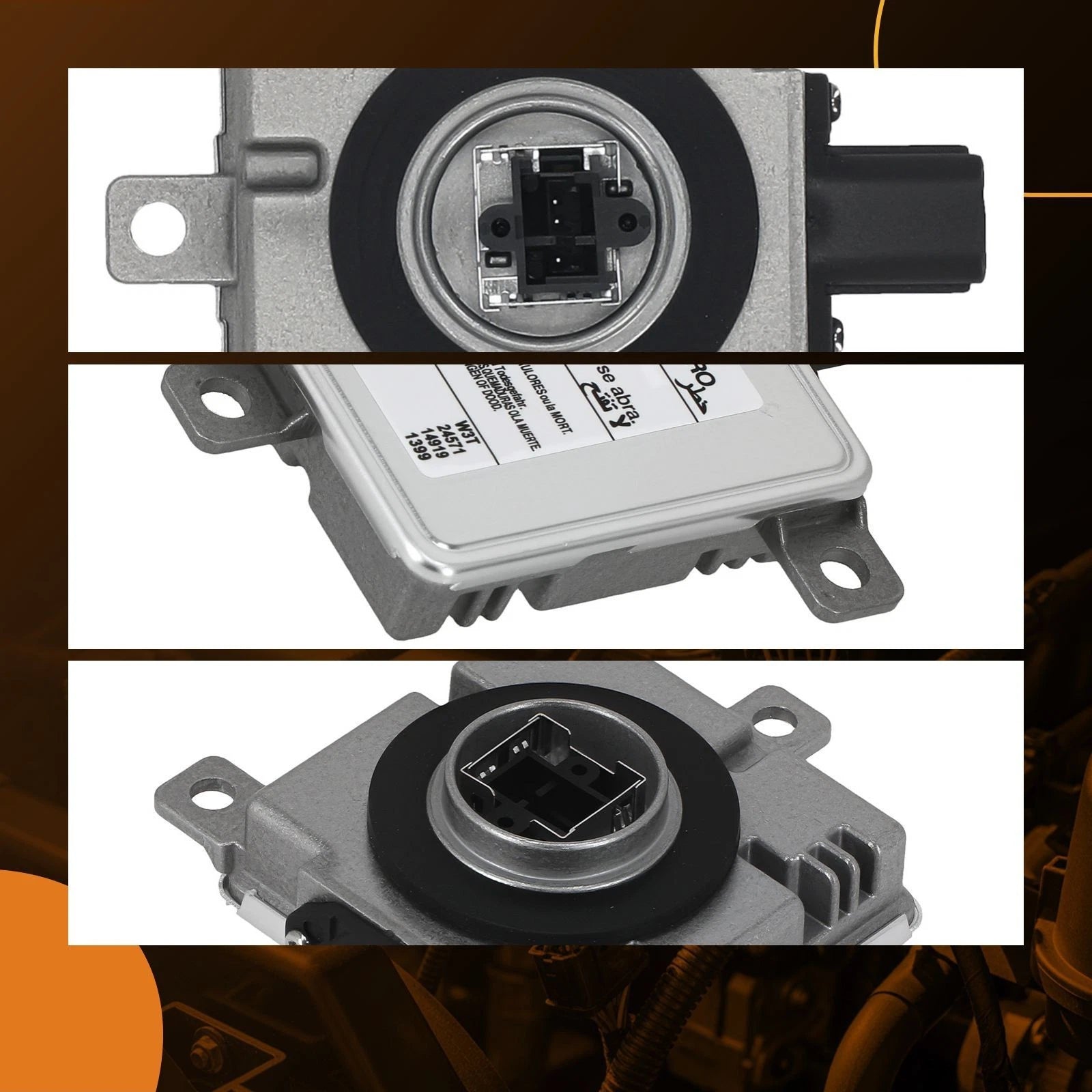 HID Headlight Ballast for Mitsubishi Outlander, Mazda 3, Honda CR-Z (BHN3510H3)