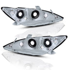 Set of 2 Front Headlight Assemblies for Toyota Camry (2005–2006)