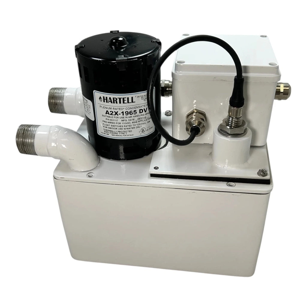 Cast Aluminum Condensate Pump Assembly for Hartell A2X-1965 (60Hz 1/10HP)