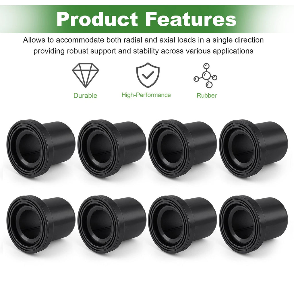 8X A-Arm Bushing Isolators M158746 for John Deere Gator 625i 825i (2011–2020)