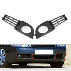 Front Bumper Fog Light Grille Covers for Audi A6 C5 (2002-2005)