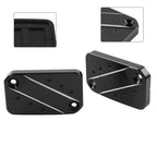 Black Front Brake & Clutch Reservoir Cap for Aprilia SR GT125 GT200 (2022–2023)